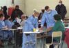 Centrul de Vaccinare Sala Sporturilor Suraia martie 2021