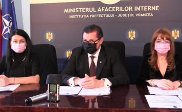 CONFERINTA DE PRESA – Institutia Prefectului judetul Vrancea 26.03.2021