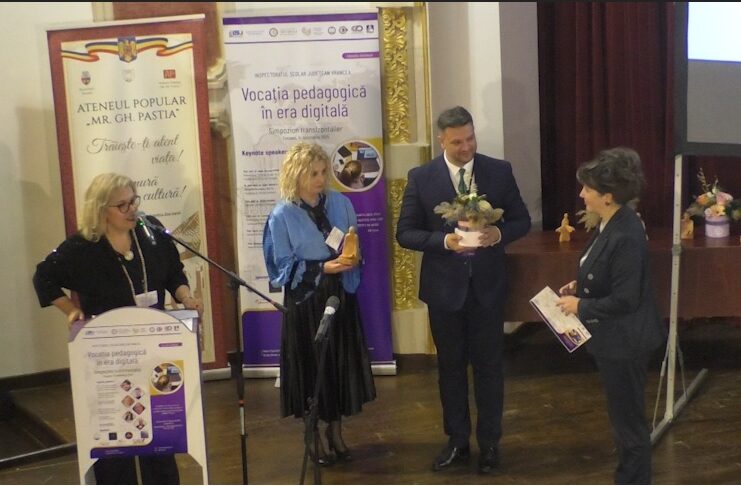 Inspectoratul Școlar Județean Vrancea Simpozionul transfrontalier Vocația pedagogică în era digitală