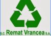 SC Remat Vrancea SA. Adresa: Focsani, Str. Milcov, nr. 38 (noiembrie 2025)