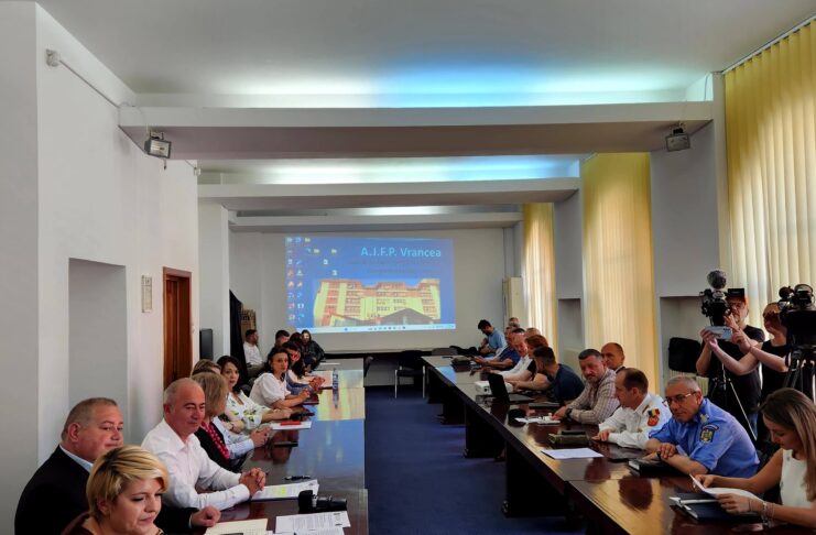 Sedința ordinară de lucru a Colegiului Prefectural Vrancea