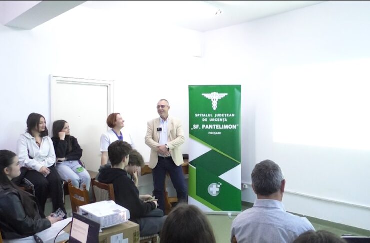 Spitalului Județean de Urgență „Sfântul Pantelimon” Focșani – „Descoperă meseria de medic”