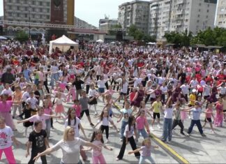 Flashmob Focșani dedicat Zilei Copilului